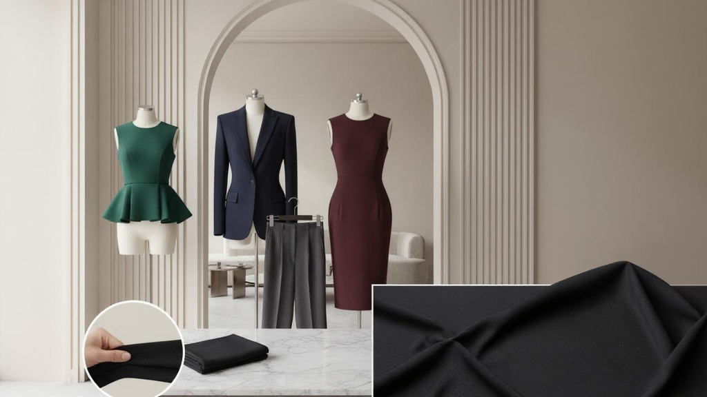 Ponte Roma Ponte Roma Fabric: Why It’s a Favorite for Structured Clothing