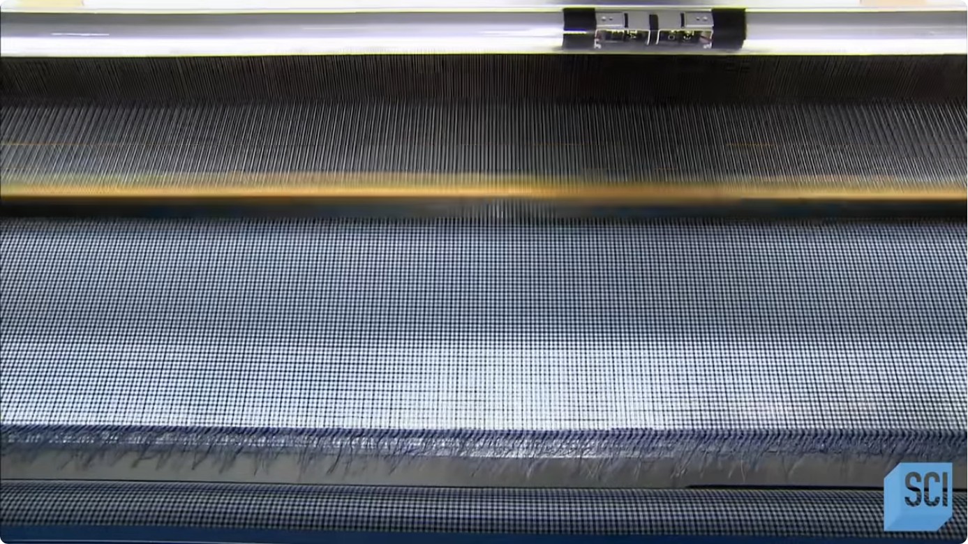 neck ribbing fabric